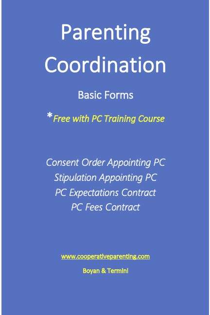 Parenting Coordination - Basic Forms